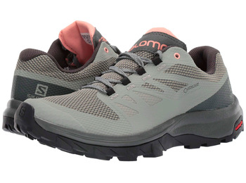 Zapatillas Salomon Outline GTX W Gris/Coral