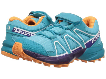 Zapatillas Salomon Speedcross Kid Turquesa/Morado/Naranja