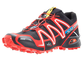 Zapatillas Salomon Spikecross 3 CS Negro/Rojo/Blanco