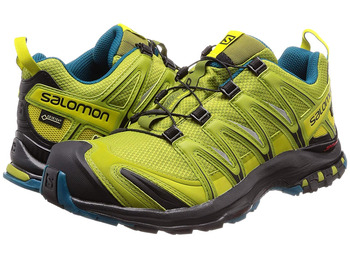 Zapatillas Salomon XA PRO 3D GTX Verde Pistacho/Azul