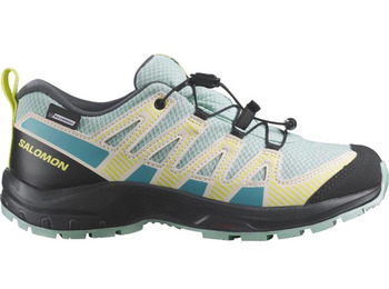 Zapatillas Salomon Xa Pro V8 CSWP J Verde Agua/Lima