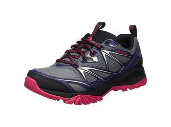 Zapato Merrell Capra Bolt GTX W Gris/Morado/Fucsia