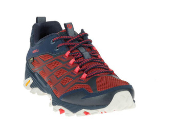 Zapato Merrell Moab Fst GTX Marino/Rojo