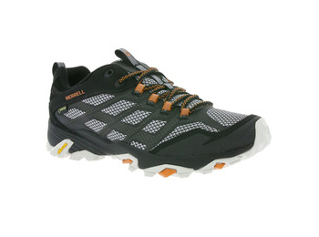 Zapato Merrell Moab Fst GTX Negro/Gris/Naranja