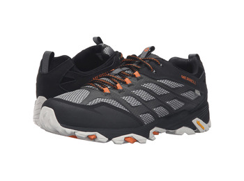 Zapato Merrell Moab Fst GTX Negro/Naranja