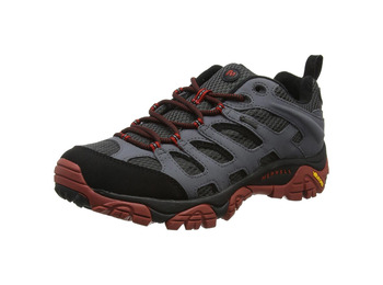 Zapato Merrell Moab GTX Gris/Negro/Rojo