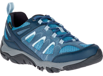 Zapatillas Merrell Outmost Vent GTX W Azul/Negro