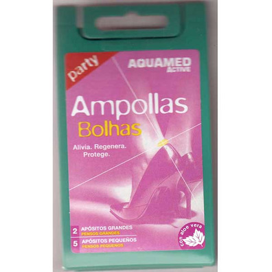 Apósitos Antiampollas Aquamed 10 Pequeños