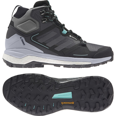 Bota Adidas Terrex Skychaser 2 Mid GTX W Negro/Gris