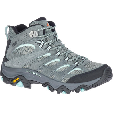 Bota Merrell Moab 3 Mid Gtx W Azul