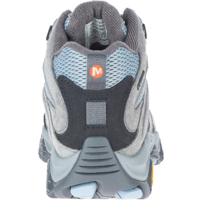 Bota Merrell Moab 3 Mid Gtx W Gris/Azul