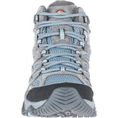 Bota Merrell Moab 3 Mid Gtx W Gris/Azul