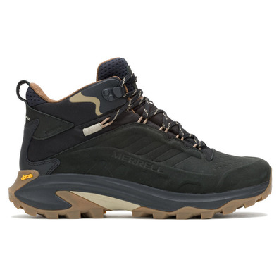 Bota Merrell Moab Speed 2 LTR Mid WP Negro/ Oliva