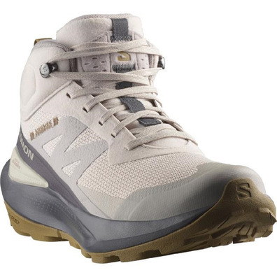 Bota Salomon Elixir Activ Mid GTX W Hueso