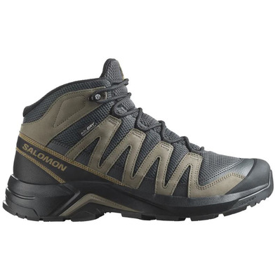 Bota Salomon X-Adventure Recon Mid GTX Gris/Negro/Kaki