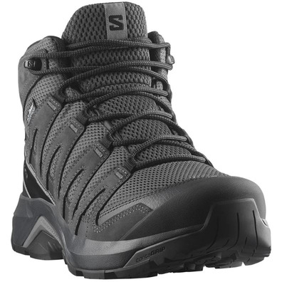 Bota Salomon X-Adventure Recon Mid GTX Negro/Gris