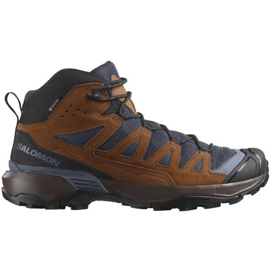 Bota Salomon X Ultra 360 Ltr Mid Gtx Marrón/Índigo