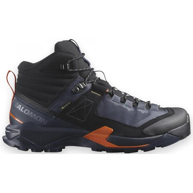 Bota Salomon X Ultra Alpine Mid GTX Azul/Negro