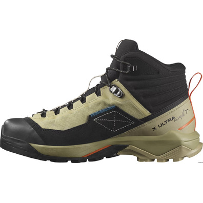 Bota Salomon X Ultra Alpine Mid Gtx Beige/Negro