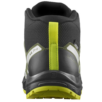 Bota Salomon XA PRO V8 MID CSWP J Negro/Verde