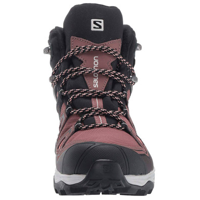 Botas Salomon X Ultra 3 Mid GTX W Marrón/Rosa