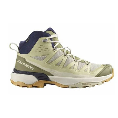 Botas Salomon X Ultra 360 Edge Mid GTX Beige/Verde