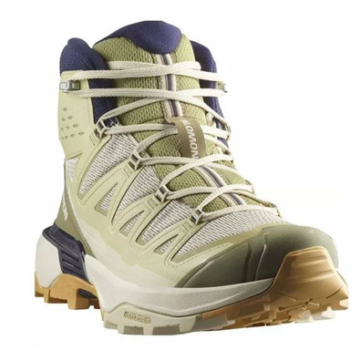 Botas Salomon X Ultra 360 Edge Mid GTX Beige/Verde