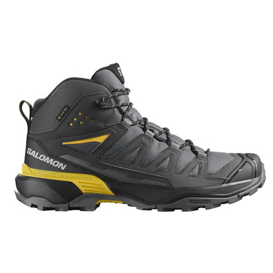 Botas Salomon X Ultra 360 Mid Negro/Gris/Amarillo