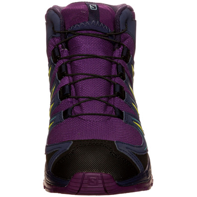 Botas Salomon XA PRO 3D MID CSWP J Morado/Turquesa