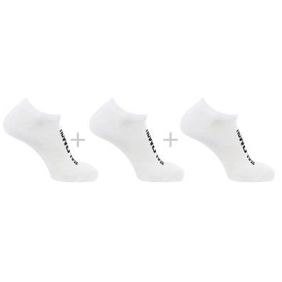 Calcetines Salomon Everyday Low 3 Pares Blanco