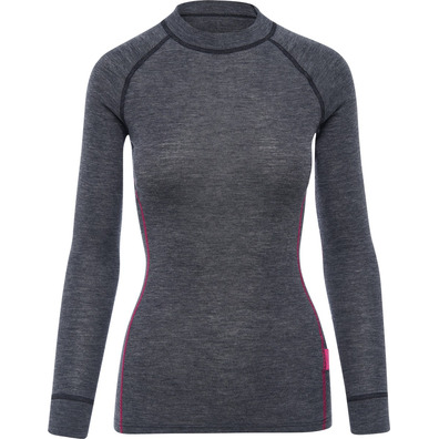 Camiseta Thermowave Merino Warm Active W Gris