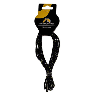 Cordones La Sportiva Botas 173 cm Negro/Lima