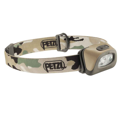 Frontal Petzl Tactikka Plus RGB Verde Camuflaje