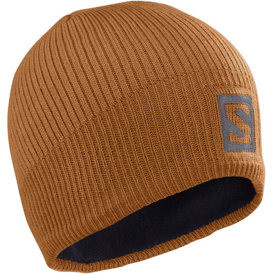 Gorro Salomon Logo Beanie Marrón