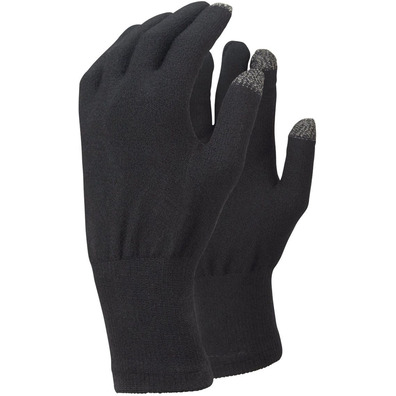 Guante Trekmates Merino Touch Negro