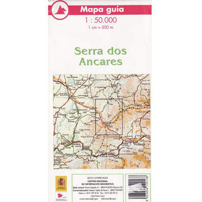 Mapa Sierra de Os Ancares IGN