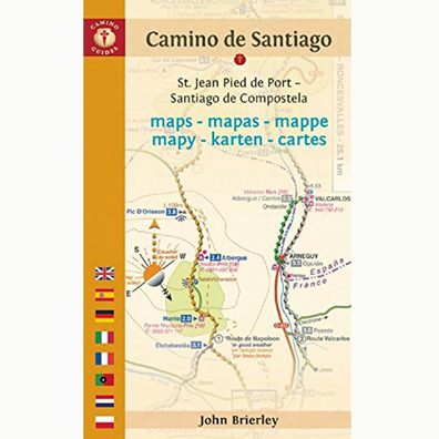 Mapas etapas del Camino - John Brierley