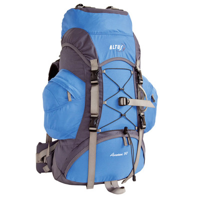 Mochila Altus Aventura 50 Azul/Gris