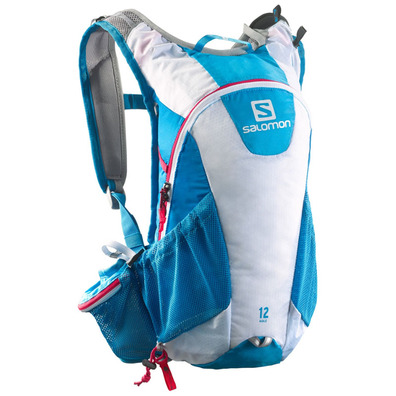 Mochila Salomon Agile 2 12 Azul/Blanco