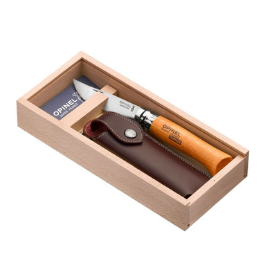 Navaja Opinel Carbono n.8 con Funda