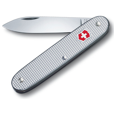 Navaja Victorinox Ribbed Alox Silver