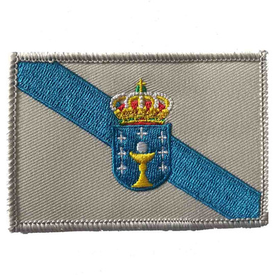 Parche Bordado Bandera de Galicia Grande