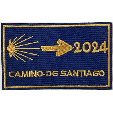 Parche Bordado Camino De Santiago 2024