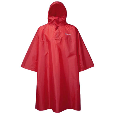 Poncho Trekmates Deluxe Rojo granate