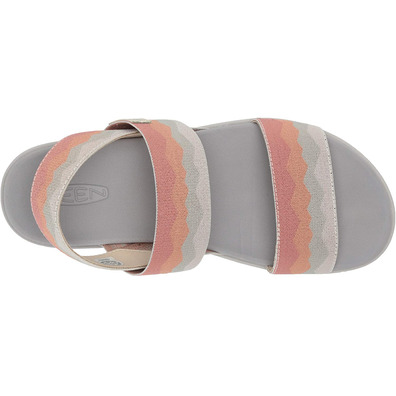 Sandalia Keen Elle Backstrap W Rosa/Beige