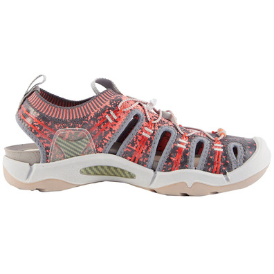 Sandalia Keen Evofit One W Rojo/Gris