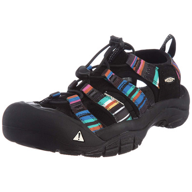 Sandalia Keen Newport H2 Negro Multicolor