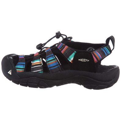 Sandalia Keen Newport H2 Negro Multicolor