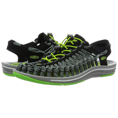 Sandalia Keen Uneek 8MM Negro/Gris/Verde