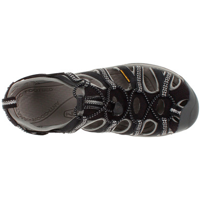 Sandalia Keen Whisper Negro/Gris